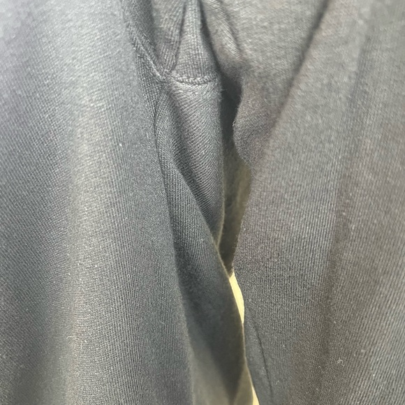 Victoria’s Secret Pink Checkered Long Sleeve Black Pullover Hoodie Sweatshirt - Picture 9 of 9